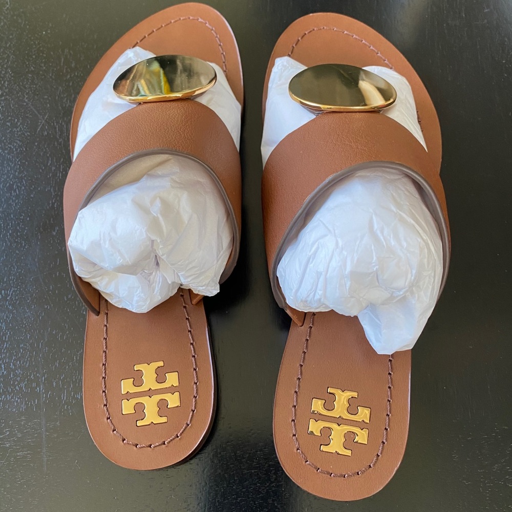 ‼️SOLD‼️ Tory Burch Sandals 💯 Brand New - Picture 1 of 4